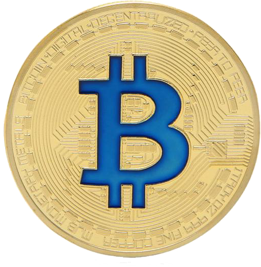 Image Black And White Library Colored Sign Collectible - Bitcoin Earring Circle Charm (600x600), Png Download