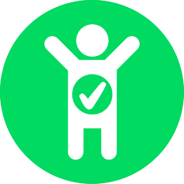 People - Facebook Logo In Green Png (622x622), Png Download