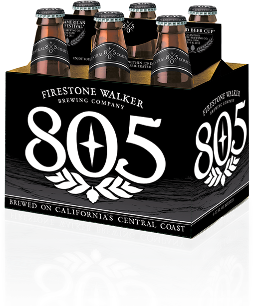 Firestone Walker 805, 6 Pack Bottle - Firestone Walker 805 (750x750), Png Download