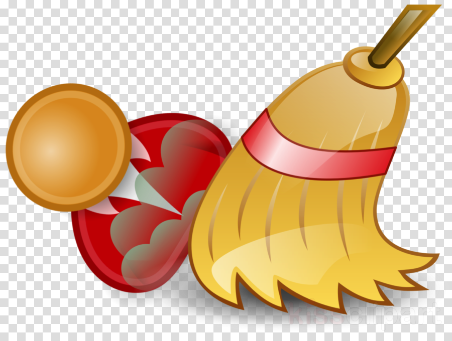 Broom Sweep Emoji Clipart Broom Cleaning Stanley Cup - Monster Superstar Bluetooth Speaker - Black/gold (129266) (900x680), Png Download