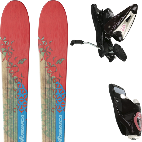 Nordica Belle 88 2017 Dynastar Nx W 10 B90 Copper Pink - Fischer Koa 88 Ti W (600x600), Png Download