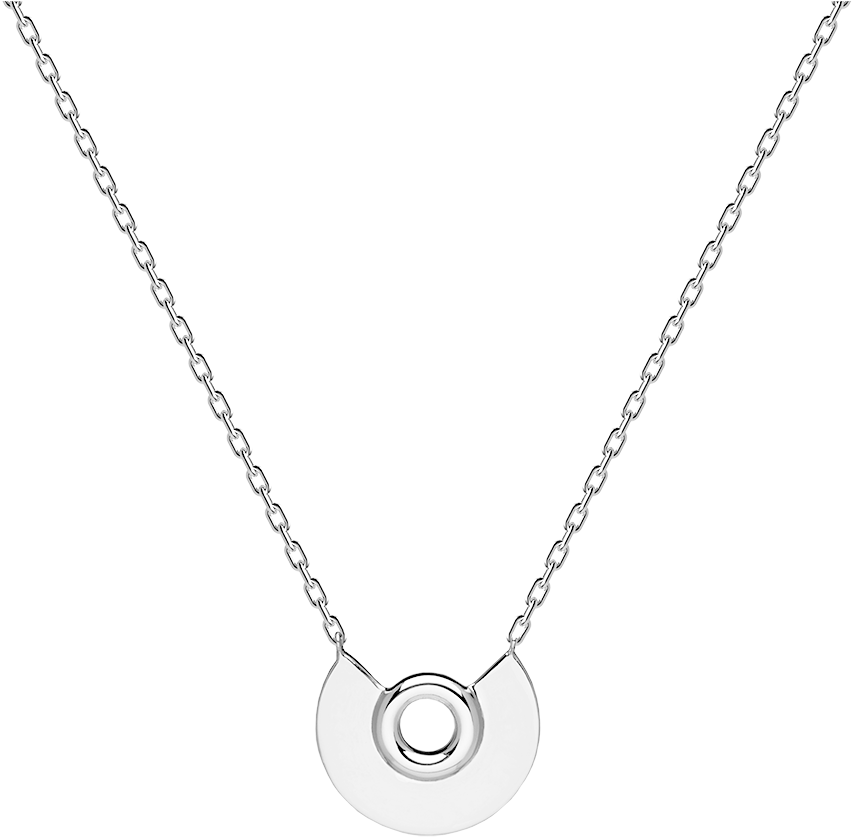Bardot Silver Necklace - David Yurman Petite Albion Necklace Topaz (1000x1000), Png Download