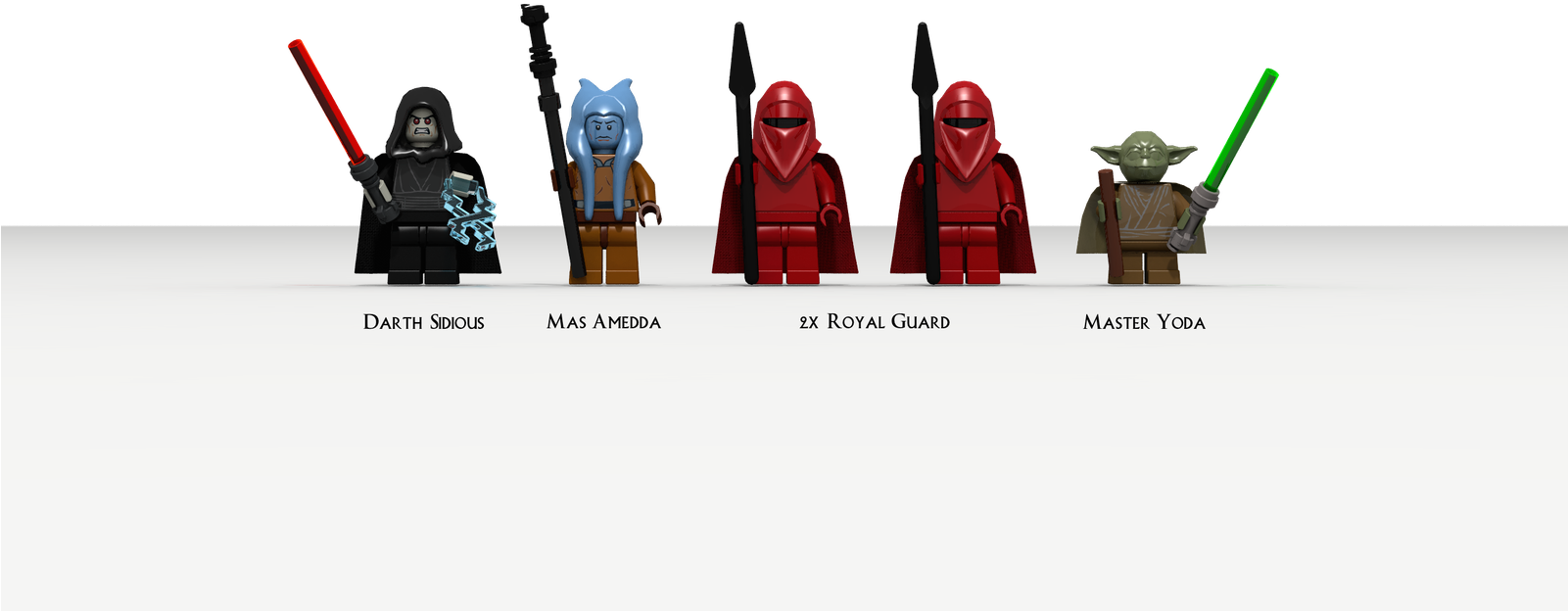 1 / - Star Wars Lego Mas Amedda (1600x900), Png Download