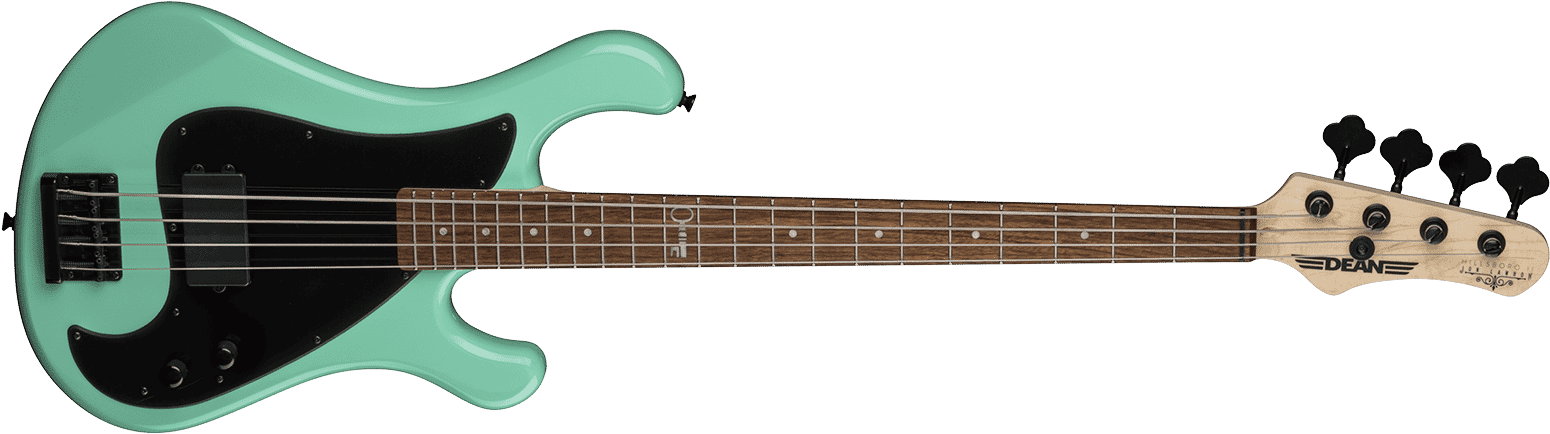 View All From Series - Ibanez Electric Guitar Green (1600x492), Png Download