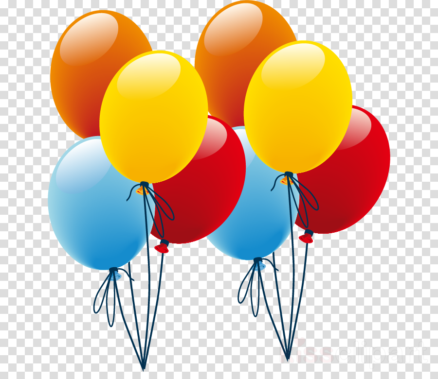 Balloons Png Clipart Balloon Clip Art - Balloon Png Vector (900x780), Png Download