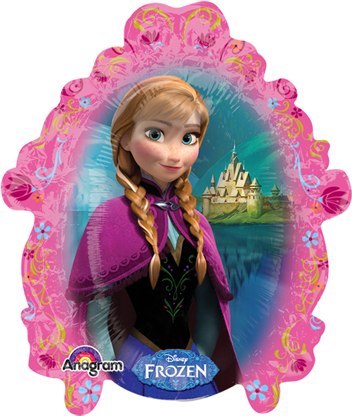 Frozen Elsa En Anna Balloon (600x600), Png Download