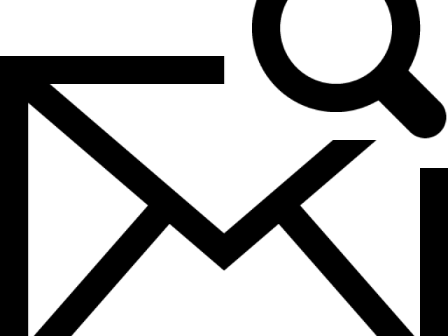 Search Icon Mail - Email Sign Png (640x480), Png Download