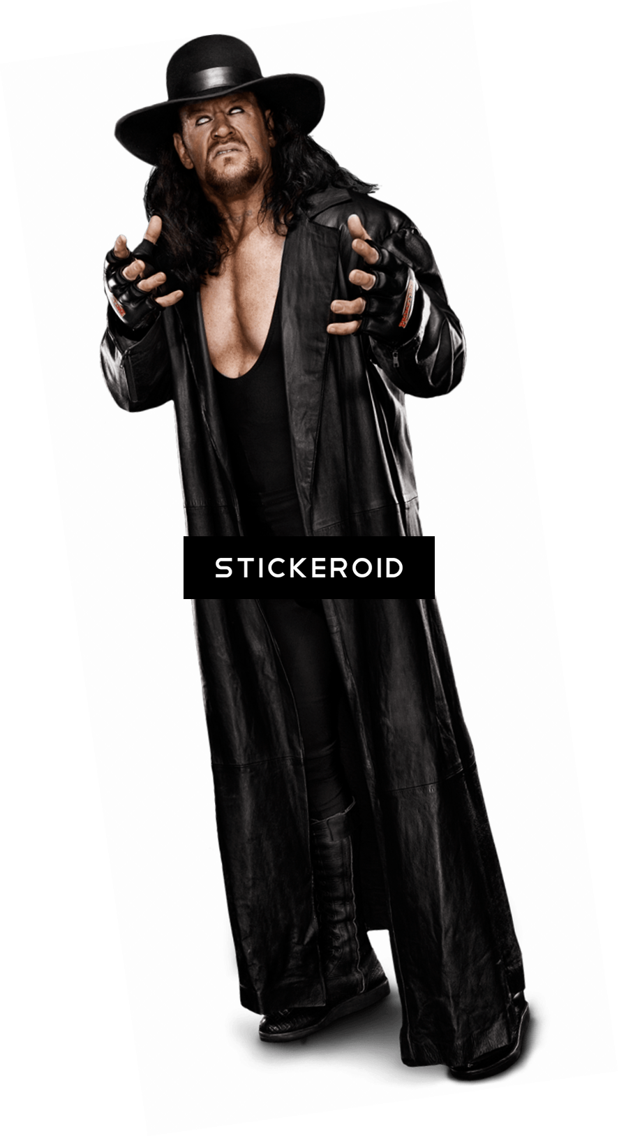 Undertaker Standing - Undertaker Psd (887x1627), Png Download