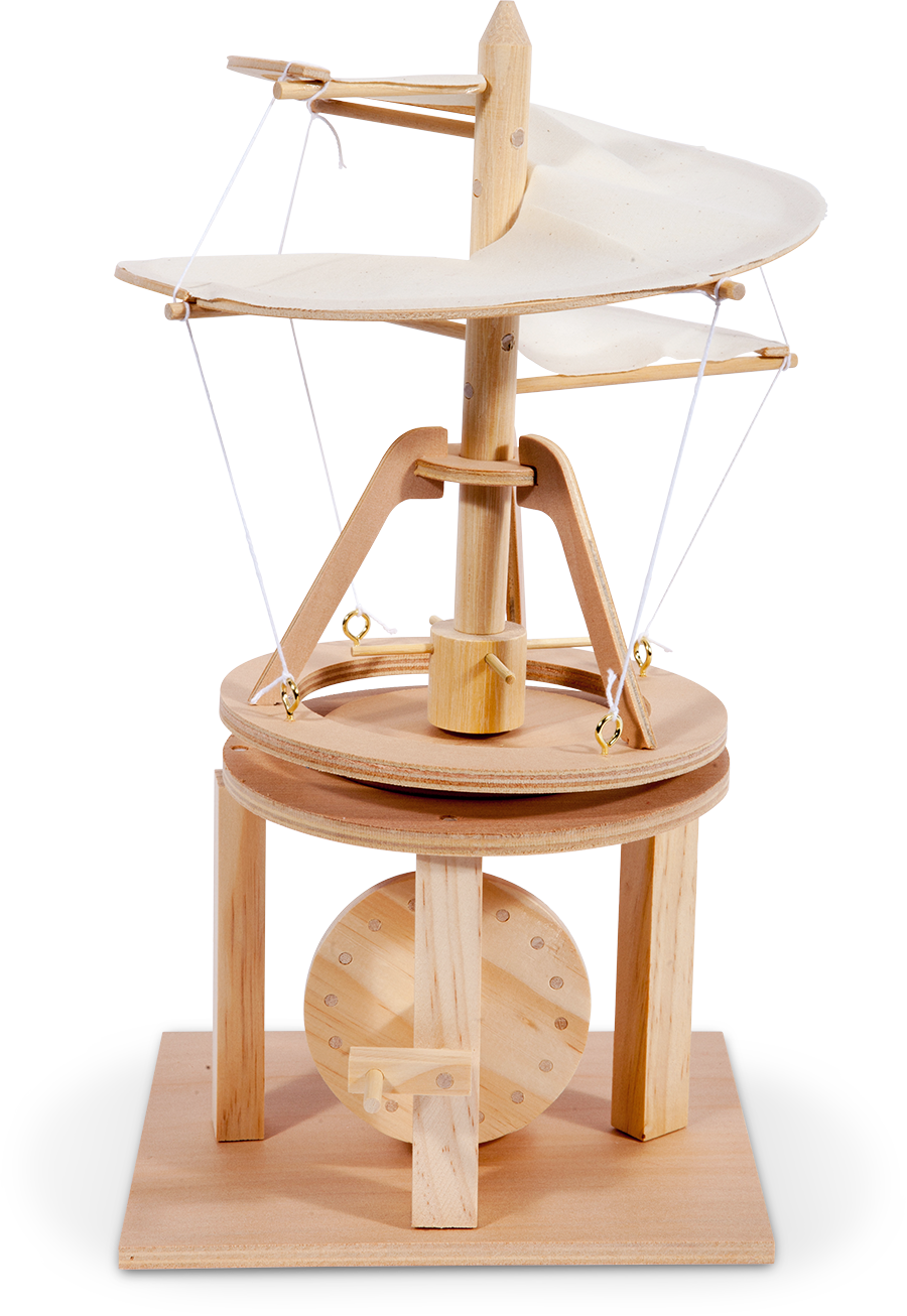 Leonardo Da Vinci Helicopter - Da Vinci Helicopter Png (900x1306), Png Download