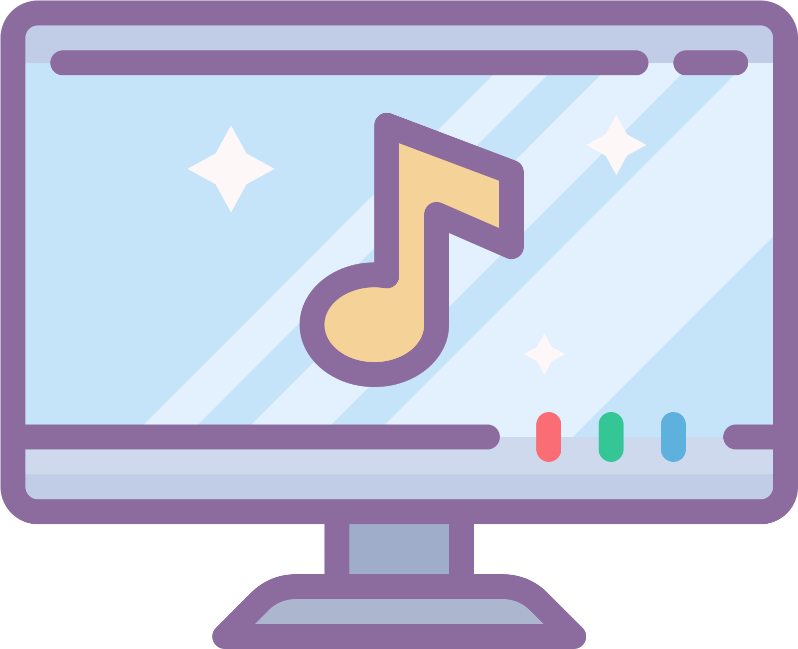 Music Video Icon (1600x1600), Png Download