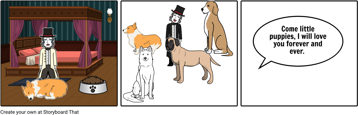 Ebenezer Scrooge's Dog Addiction - Love Letter (1164x385), Png Download