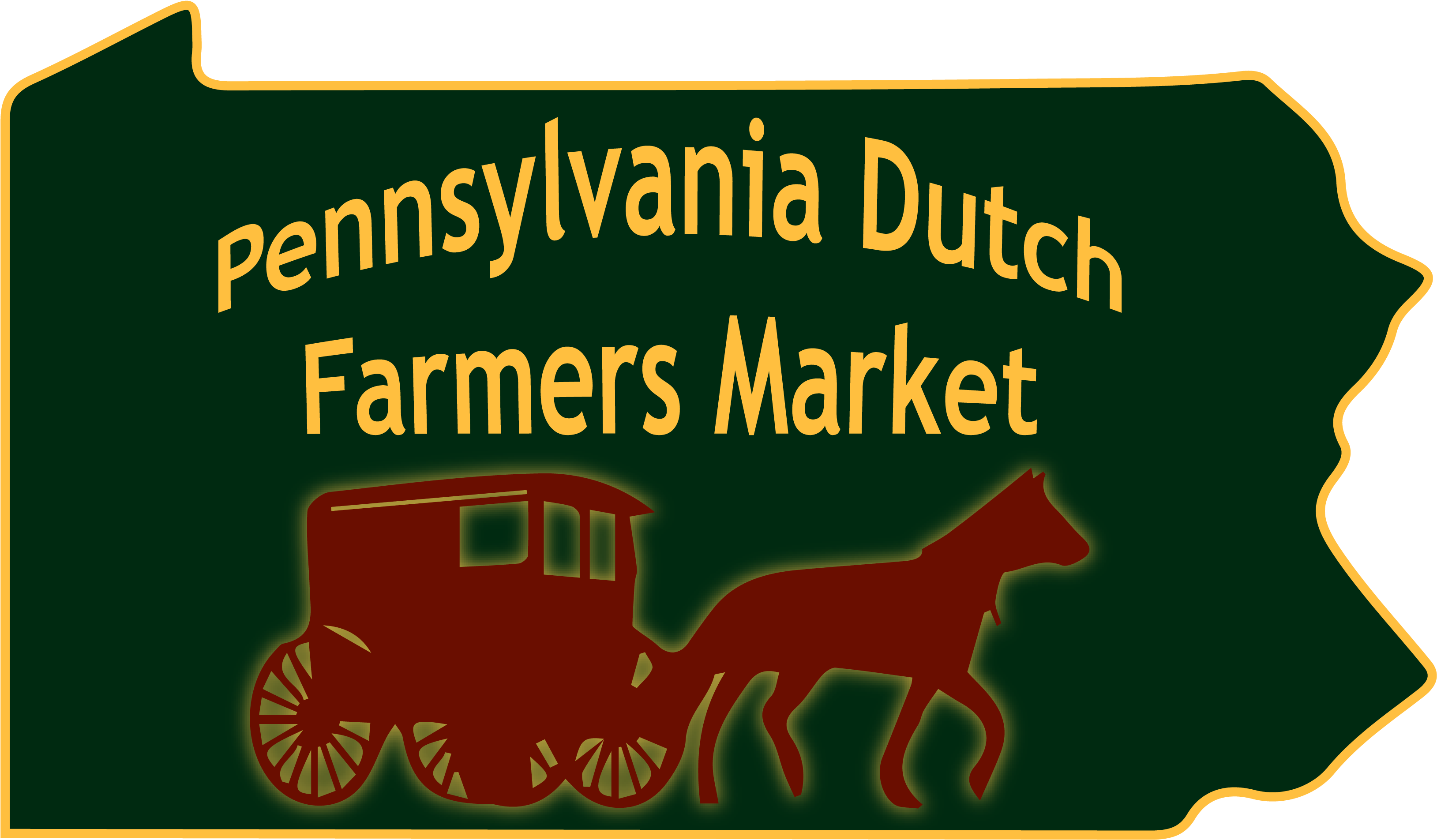 Pa Dutch Farmers Market - Interstate 70 (3300x1950), Png Download