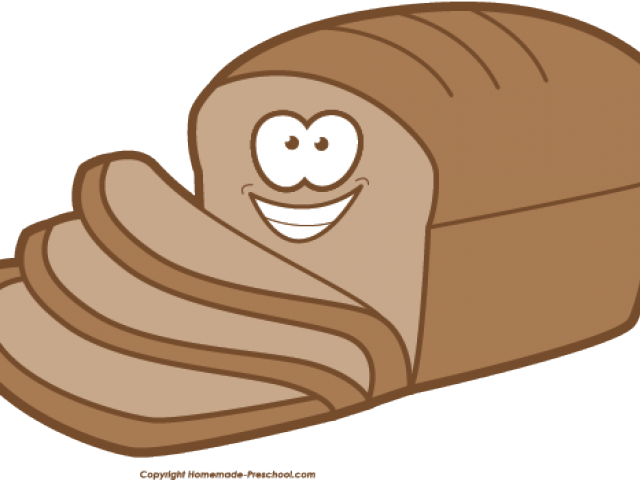 Food Clipart Bread - Cartoon Bread Png Transparent Cartoon (640x480), Png Download