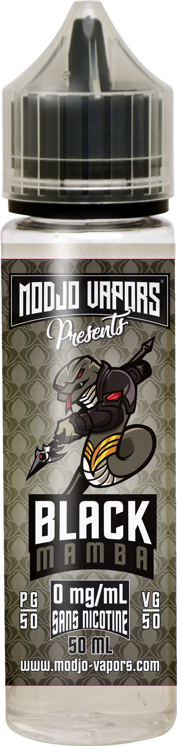 Black Mamba - E Liquide Black Mamba (1000x2760), Png Download