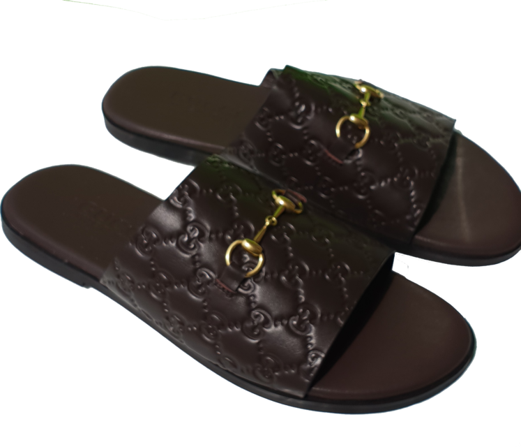 Gucci Sandals Brown - Price (747x640), Png Download