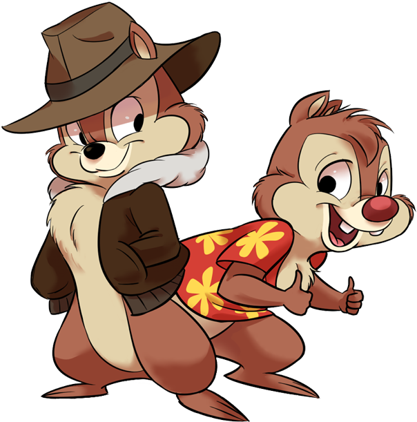 Com Toondis Rangers Chip Dalerescue2 Rescue Rangers, - Chip And Dale Rescue Rangers Png (625x629), Png Download