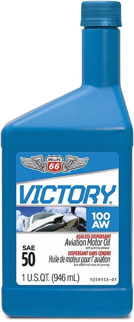 Victory%c2%ae Aviation Oil 100aw - Phillips 66 100aw (630x700), Png Download
