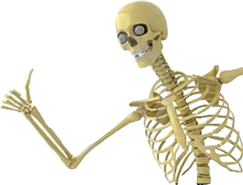 Report Abuse - Skeleton Thumbs Up (993x759), Png Download
