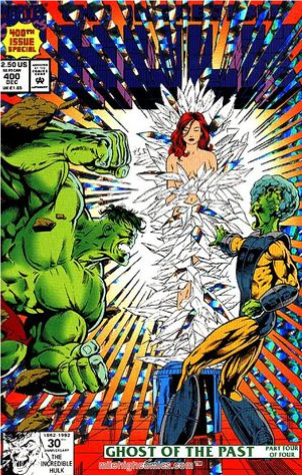 Купете Comics 1992-12 The Incredible Hulk - Incredible Hulk 1968 400 Deus Ex Machina (950x950), Png Download