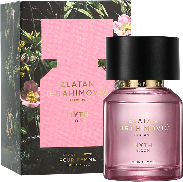 Zlatan Ibrahimovic Parfums Myth Bloom Femme Eau De (800x960), Png Download