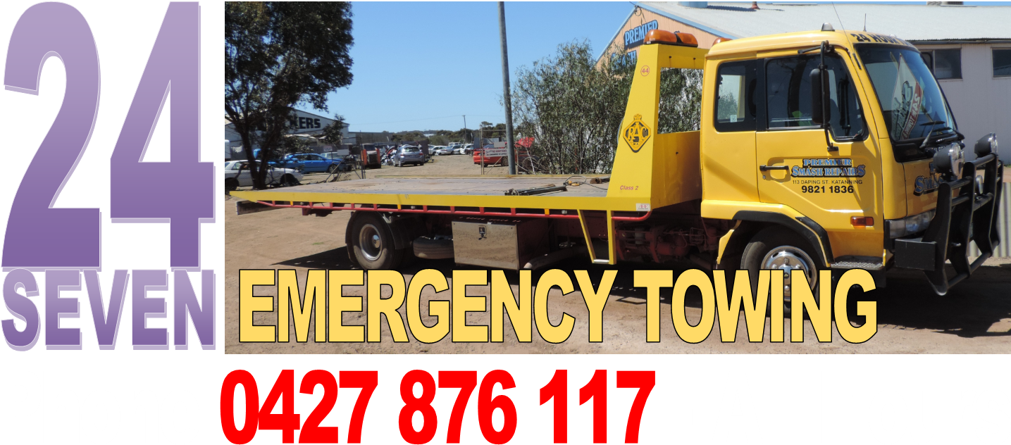 New 24 Hour Tow - Tow Truck (1472x670), Png Download