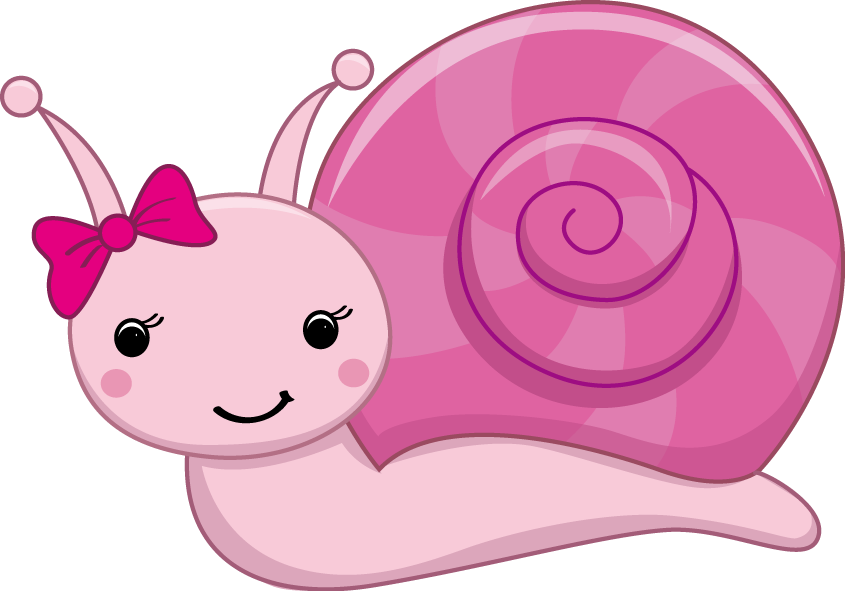 Jungle Animals, Cute Animals, Cute Clipart, Pretty - Snail Drawing (845x591), Png Download