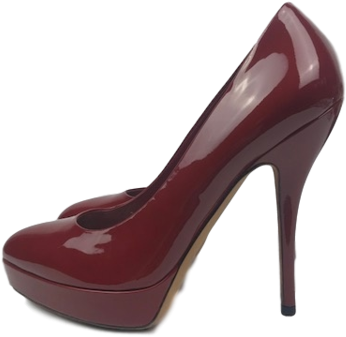 Gucci Red Patent Pumps 37 - Stiletto Heel (600x600), Png Download