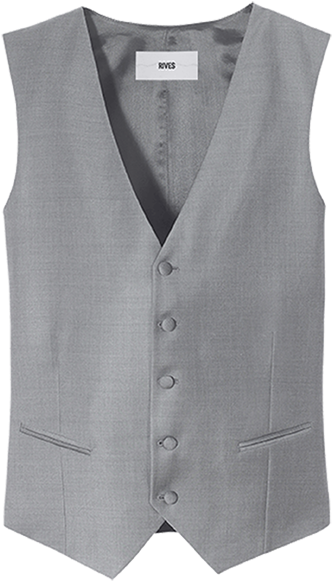 Les Dandys Made To Measure Paris - Suit Vest Transparent Png (680x850), Png Download