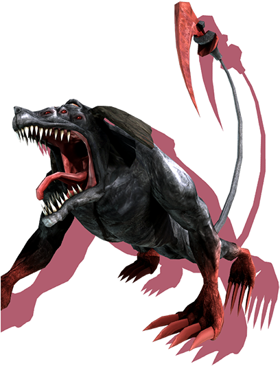 Hellhound - Illustration (510x739), Png Download