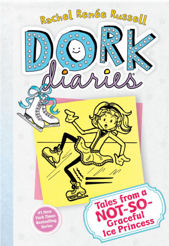 Dork Diaries 4: Tales From A Not-so-graceful Ice Princess (900x800), Png Download