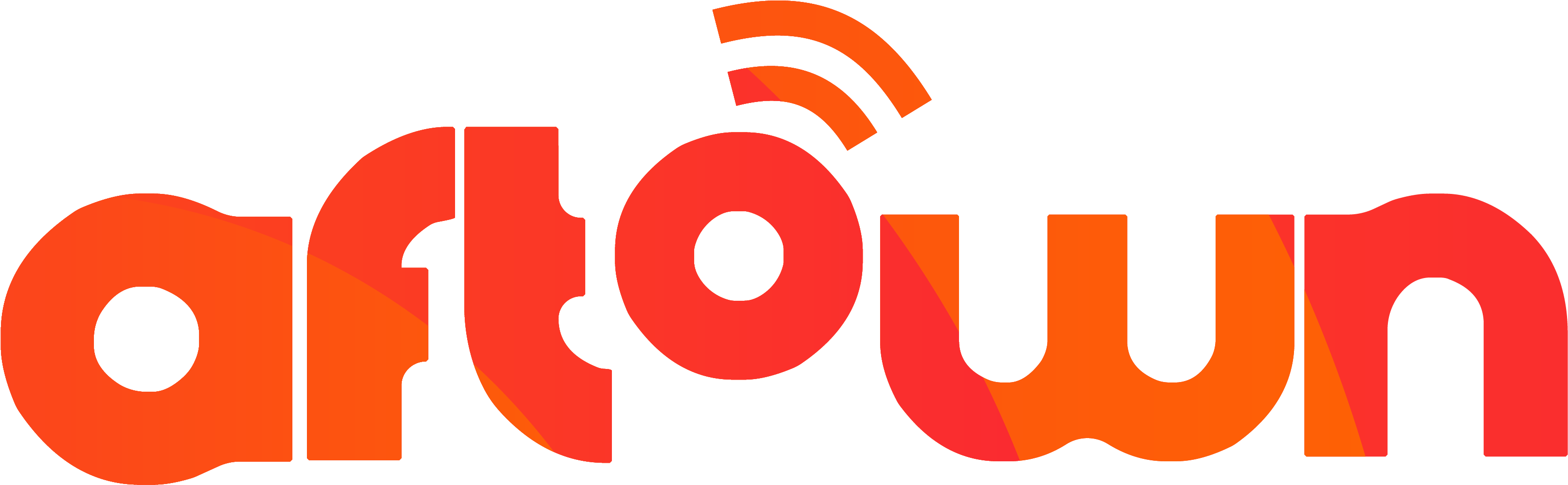 Aftown Logo Png (3279x1101), Png Download
