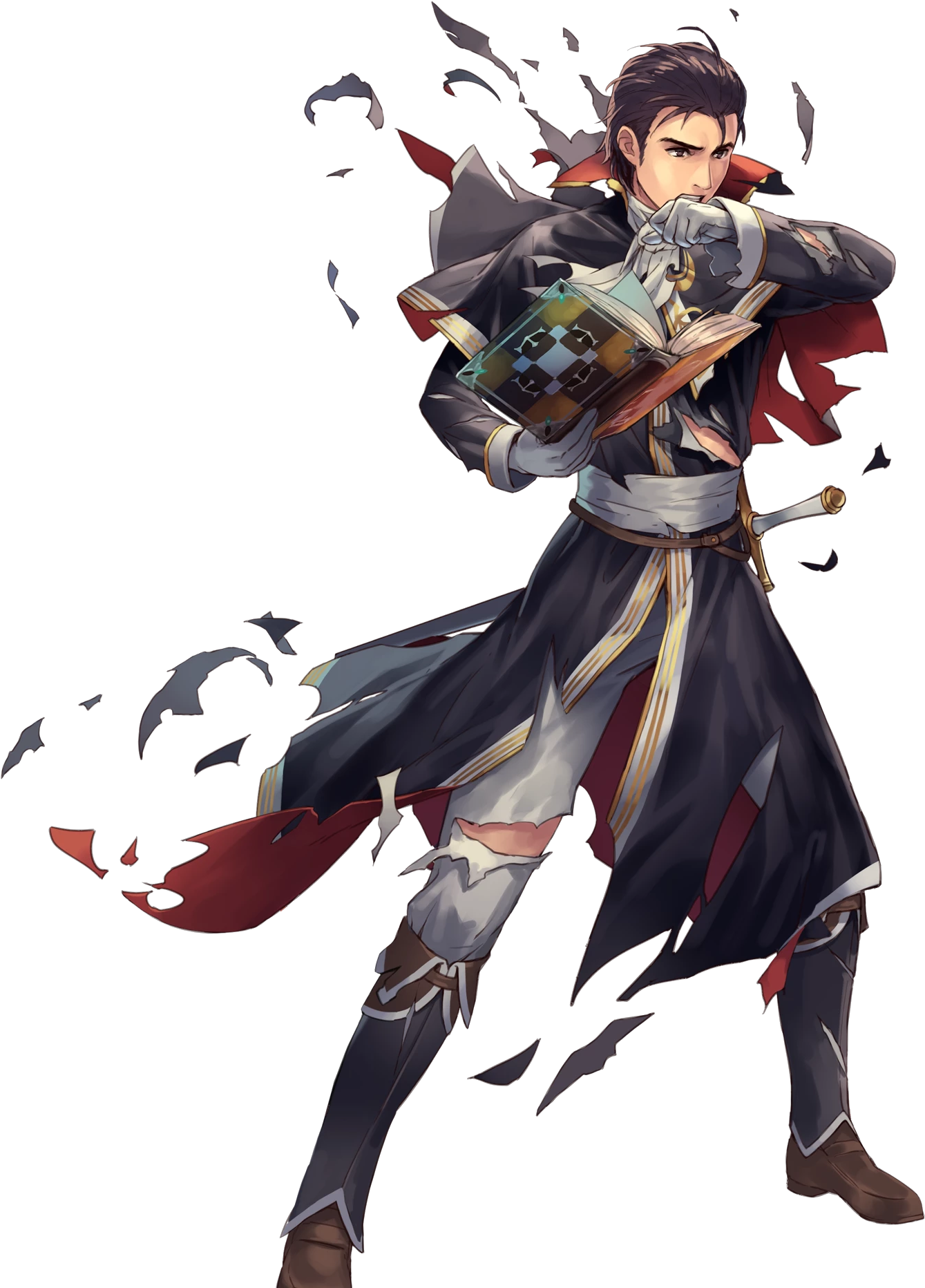 Image Damaged Wiki Fandom - Fire Emblem Thracia 776 Reinhardt (1359x1872), Png Download