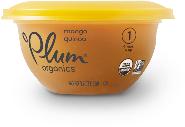 Plum Organics Baby Bowls (806x739), Png Download