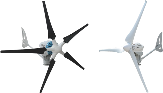 Heli Wind Turbines - Wind Turbine (792x390), Png Download