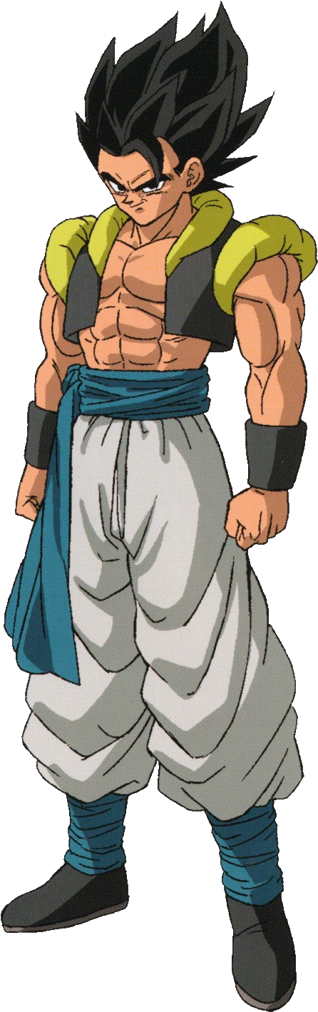 Gogeta (350x892), Png Download