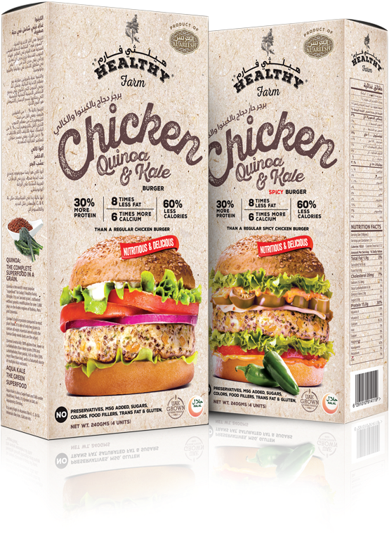 Chicken Quinoa & Kale Burgers - Convenience Food (800x776), Png Download
