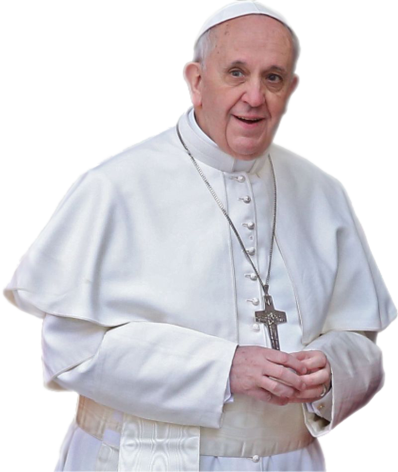 Papa Francisco - Papa Francisco De Pie (800x948), Png Download