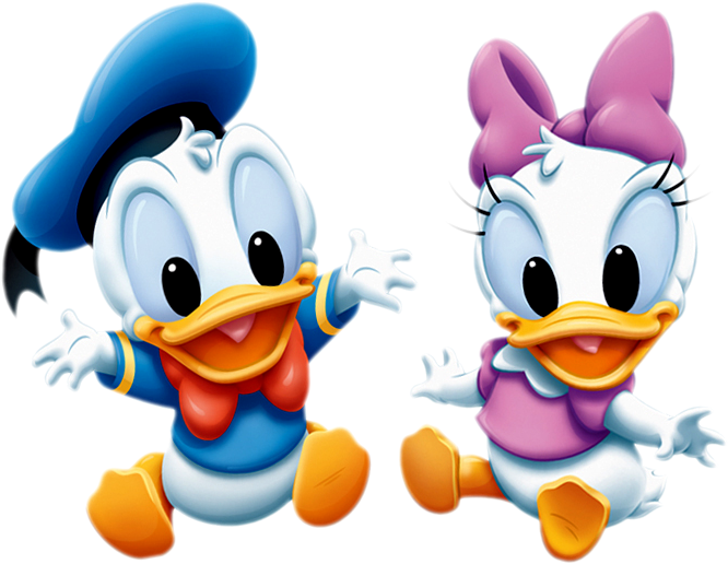 Related Wallpapers - Baby Minnie And Daisy (737x566), Png Download