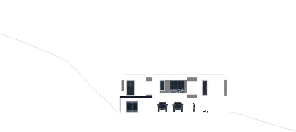 Fachada01 - House (1000x471), Png Download