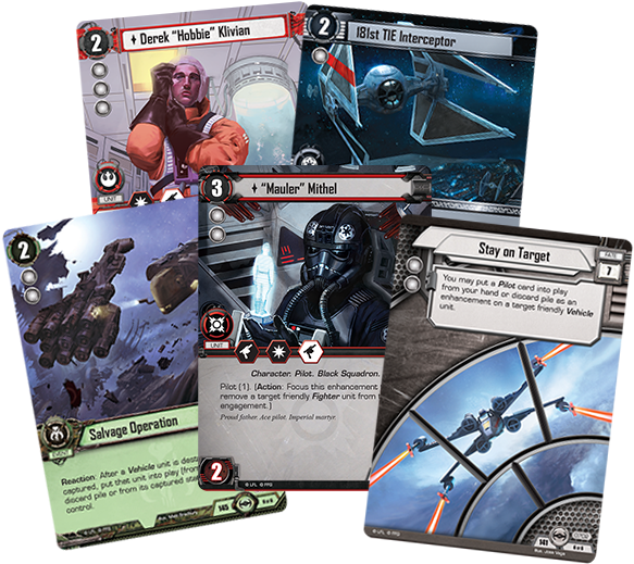 Swc16 Osn Fan - Star Wars The Card Game Ready For Takeoff Force Pack (600x549), Png Download