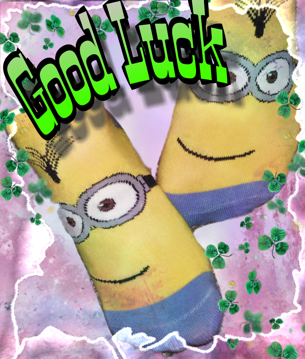 Minions Banana Viel Glück Good Luck Gute Laune - Cartoon (1024x1205), Png Download