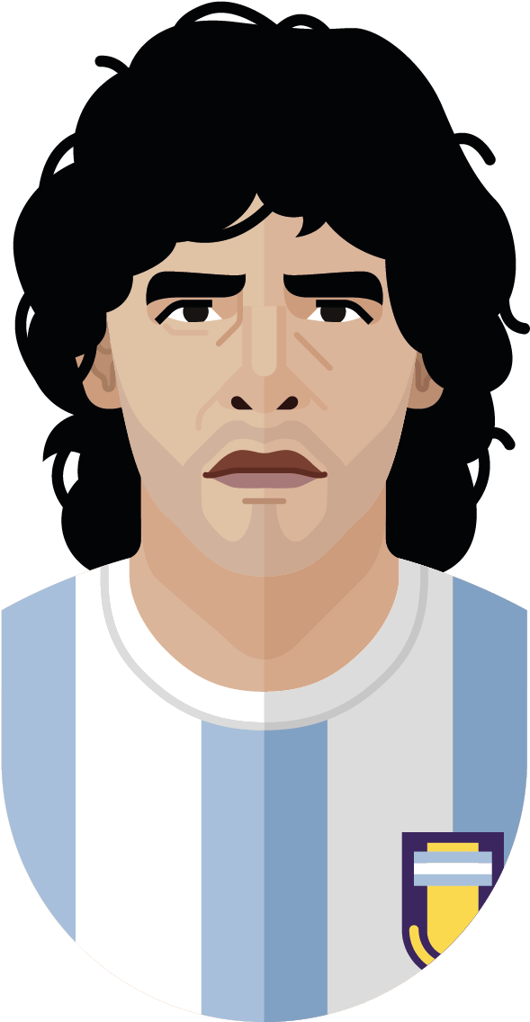 Diego Maradona Poster - Diego Maradona (1191x1684), Png Download