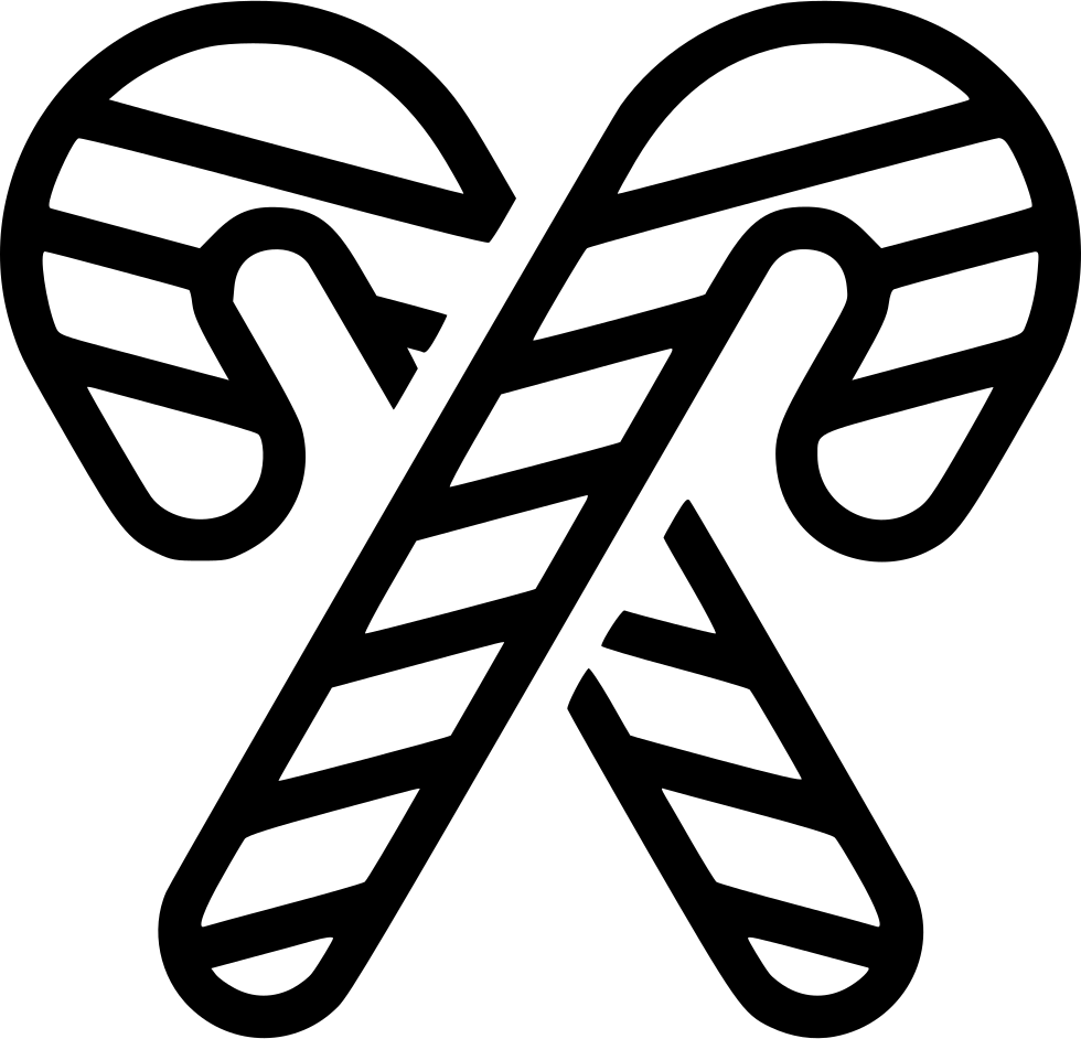 Candy Canes Stick Peppermint - Jpeg (980x942), Png Download