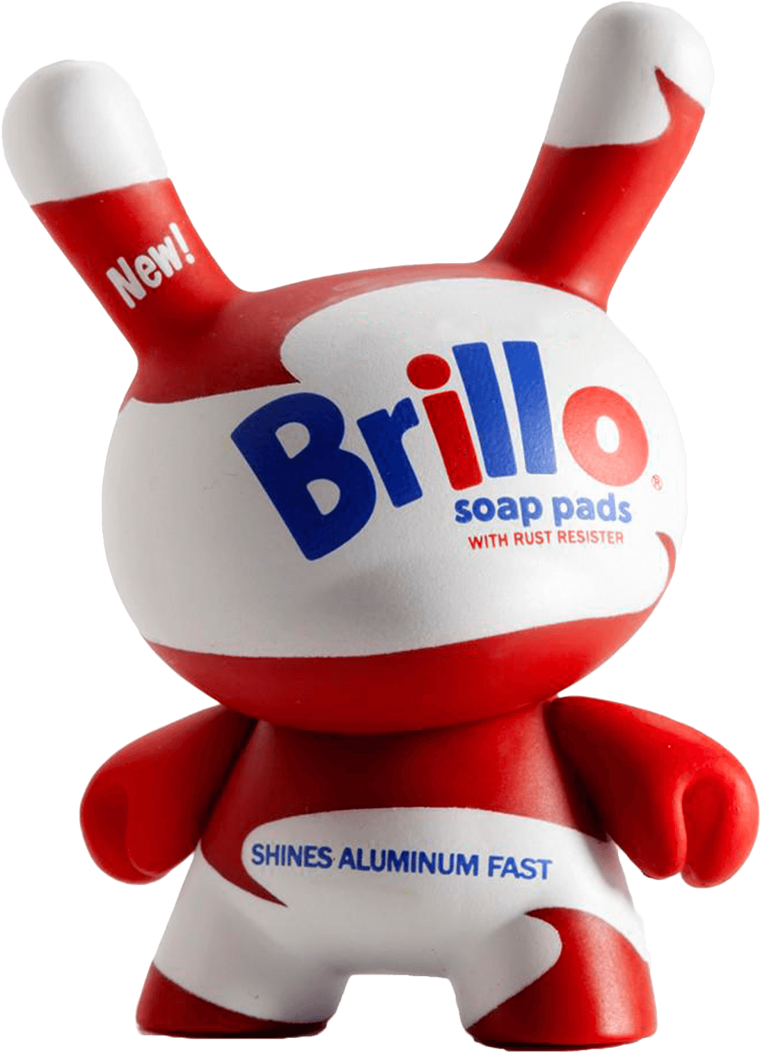 Funny Andy Warhol White Brillo - Dunny: Andy Warhol Series - 3" Vinyl Minifigure (2000x2000), Png Download