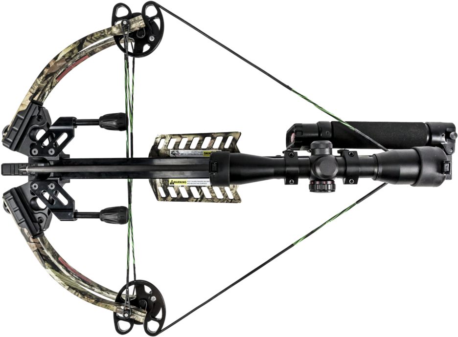 Crossbowhuntin Technology Killer Instinct Machine Machinesideviewunfoldedx - Crossbow Modern Top View (1024x749), Png Download