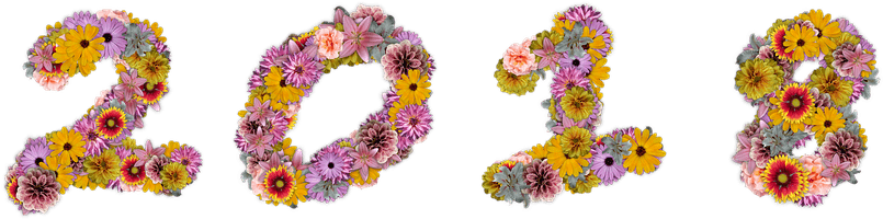 Download - 2018 년 새해 인사 무료 (960x461), Png Download