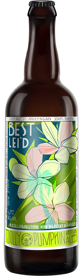 Best Lei'd Bottle (356x1000), Png Download