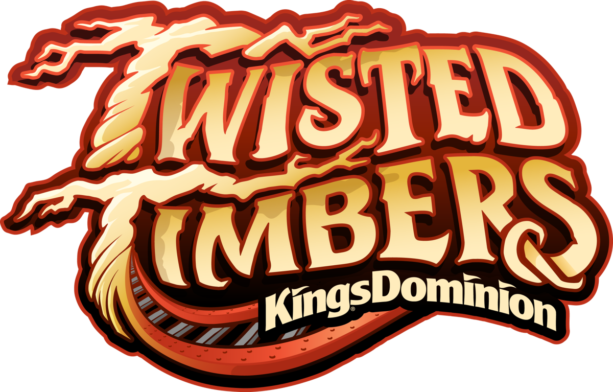 New Wood And Steel Roller Coaster Plus Winter Holiday - Twisted Timbers Kings Dominion Logo (1200x767), Png Download