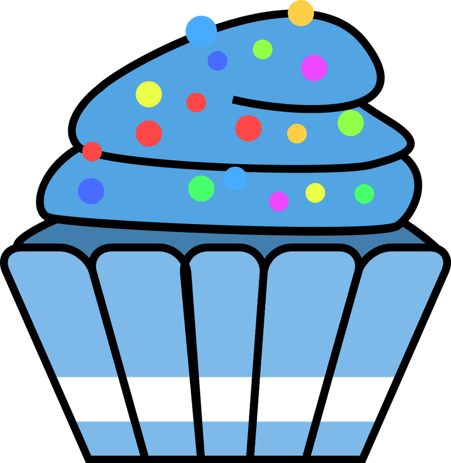 Cupcake Clipart Download - Clip Art (900x924), Png Download