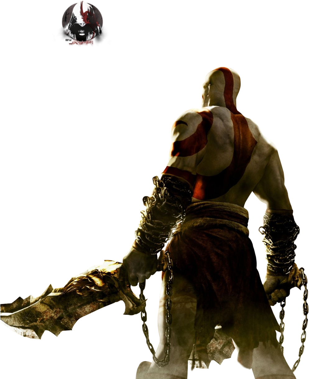 God Of War Png Photos - God Of War Kratos Chains (1079x1350), Png Download